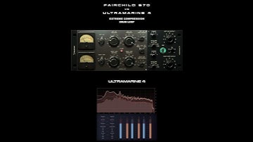 Fairchild 670 vs Acustica Audio Ultramarine 4 - Drum Loop Test, 2020