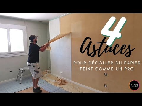 Vidéo: 3 façons de retirer le papier peint des murs