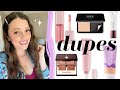 DRUGSTORE DUPES // *better* dupes for my fave expensive makeup