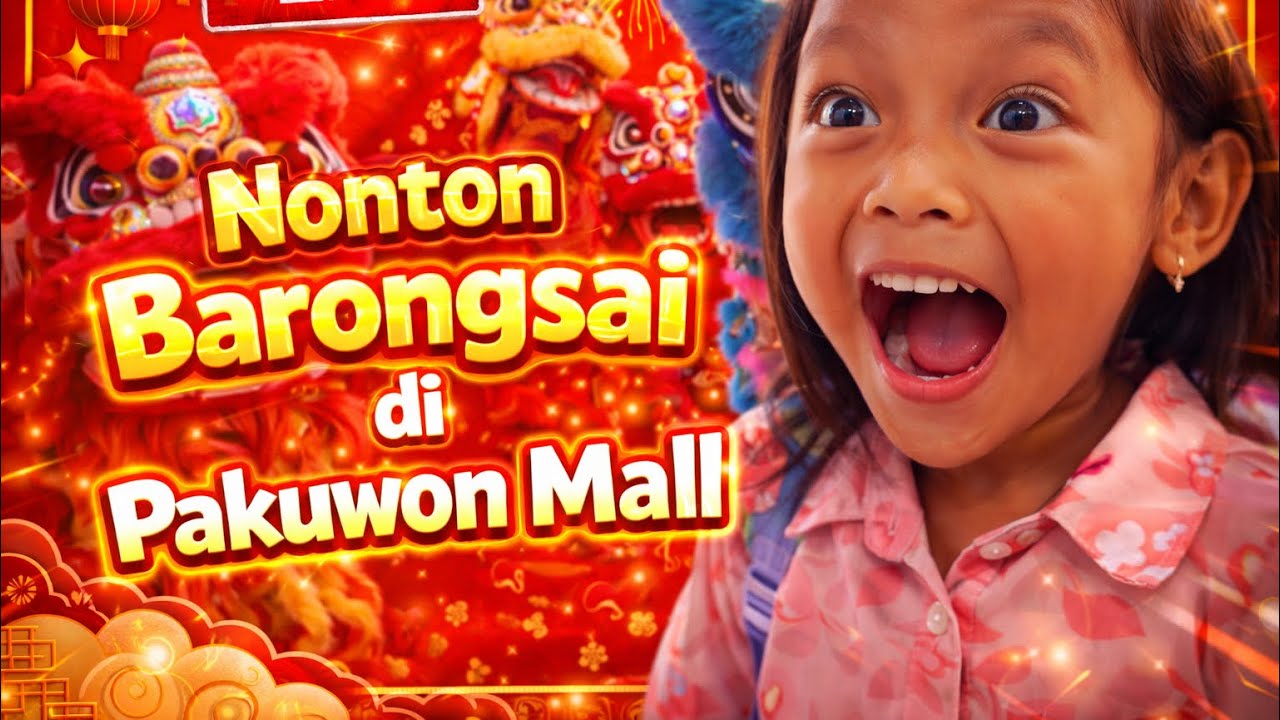 Nonton Barongsai di Pakuwon Mall Yogyakarta 😍😍 Gong Xi Fa Cai ⛩️🧧🏮 Sekalian ke Playtopia 🎠🎡