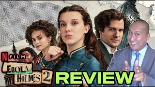 ENOLA HOLMES 2 Netflix Movie Review (2022) | Millie Bobby Brown \& Henry Cavill