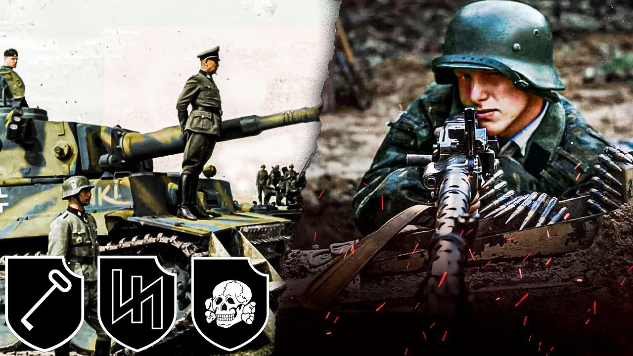 ¡Así Eran las Tácticas y el Letal Armamento de las Waffen-SS en la 2.ª Guerra Mundial!