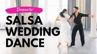 'Despacito' Salsa Wedding First Dance Choreography | Tulle Tuxedo