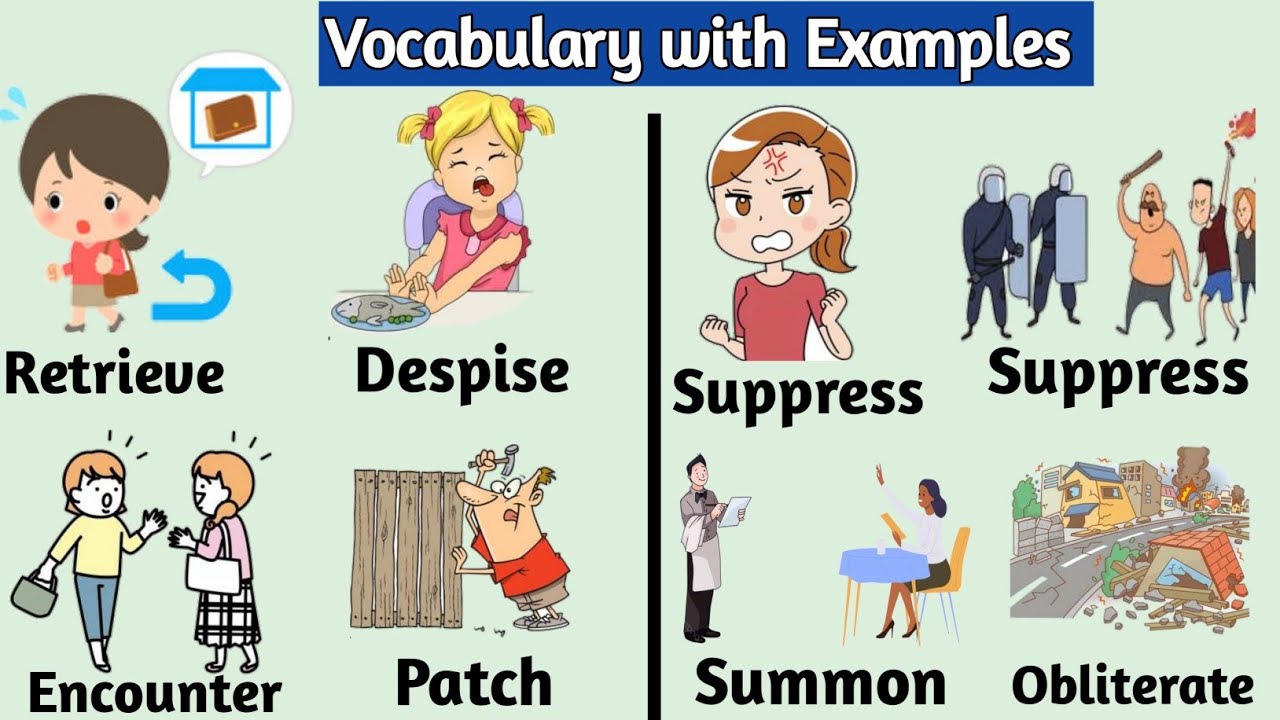 Learn New English Words with Examples | Expand Your Vocabulary | Learn ...