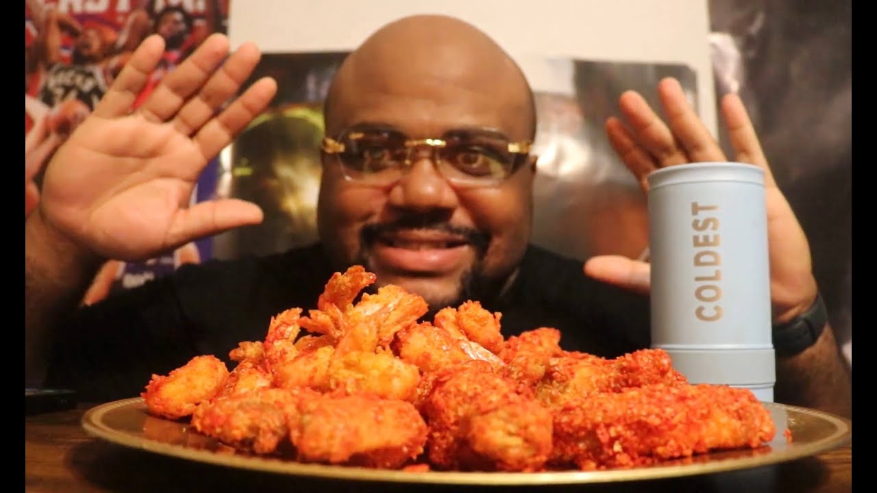 Flamin Hot Dorito's Honey Wings N Shrimp By Ma Dukes YouTube