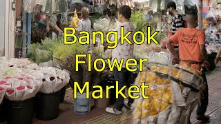 Bangkok's Flower Market 2024