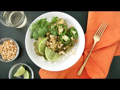 Slow Cooker Cilantro-Chutney Chicken- Everyday Food with Sarah Carey