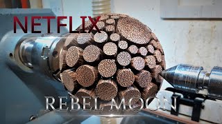 Woodturning  A Piece for Netflix !!