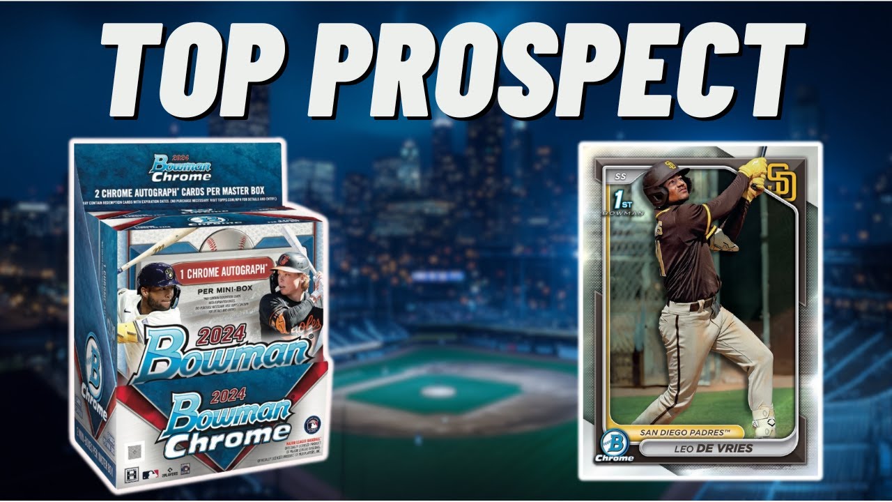 MLB 2024 Bowman Chrome〈LEO DE VRIES〉1st BOWMAN サンディエゴ 