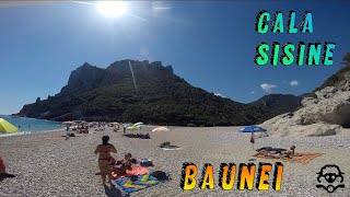 Baunei - Cala Sisine in motard