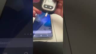 Accu chek Guide Me - Taking and uploading your reading