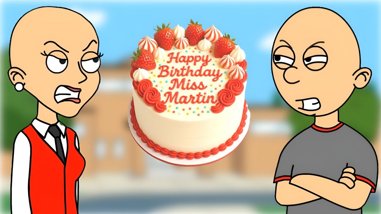 Classic Caillou Ruins Miss Martins Birthday/Grounded