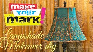 How to: Fancy Lampshade Makeover DIY