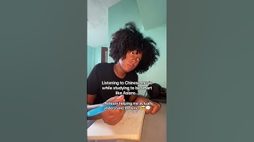 Studying, vibing, and secretly learning Chinese with Airlearn 😭💬#airlearn #languagelearning