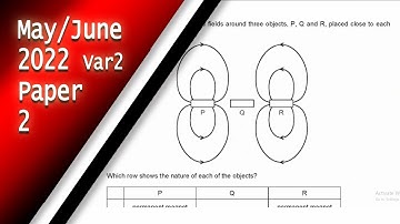 IGCSE Physics May June 2022 Paper 2 Variant 2