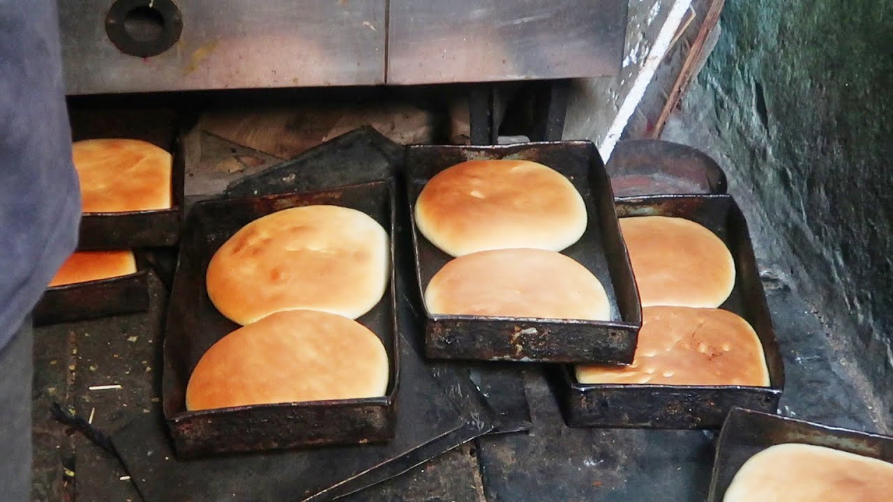 Bun Making | Large Bun | Small Bun | Bakery Food | Super Soft Bakery Buns | Street Food Zone