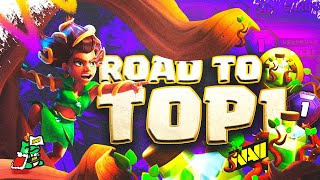 RR Spam | Road to top#1 Day14 | Recorded Legend League Live Attacks