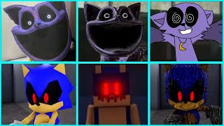 Sonic The Hedgehog Movie - CatNap Poppy Playtime VS Sonic EXE Uh Meow All Designs Compilation 2