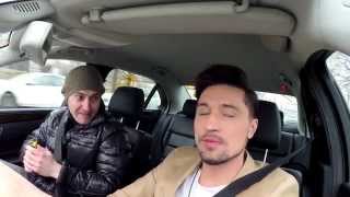 Дима Билан за рулем такси