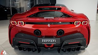 2023 Ferrari SF90 Stradale (1000HP) Hybrid Sound, Interior, Exterior