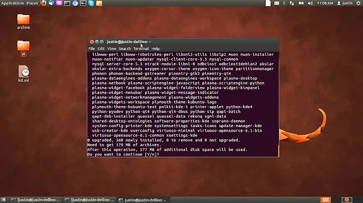 How to install the Kubuntu Desktop in Ubuntu 12.04