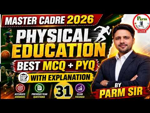 Live- 31 | 2000 PTI  | Best MCQ + PYQ | Master Cadre 2026 | HTET 2026 | TGT PGT P  Edu.| by Parm sir