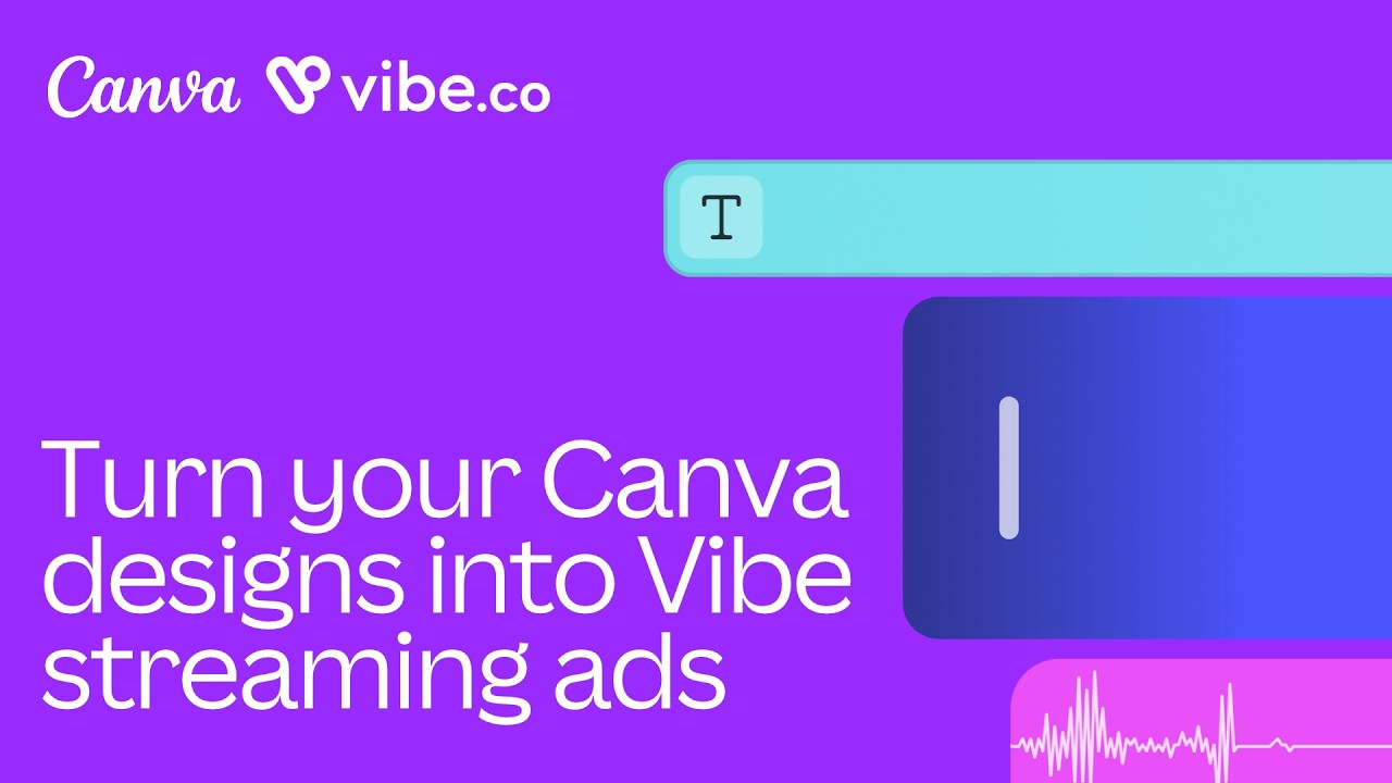 Create and launch TV ads straight from Canva