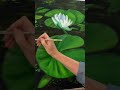 #Short  Nénuphar painting water lilies #diy #learnpainting #art #paintingclasses #paintingstyles