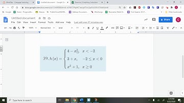 Section 1.6 - Graphing Piecewise Functions on Desmos