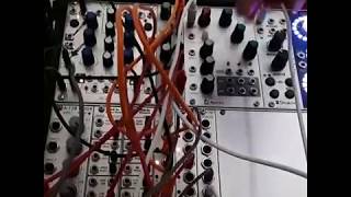 Tip Top ONE into 2hp Freez modulated by Make Noise Maths