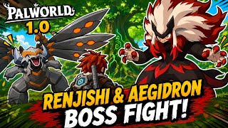 Palworld 1.0 Renjishi & Aegidron Boss Fight