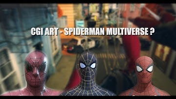 Multiverse Spiderman (Cinema 4D + After Effects + Octane Render + XParticles)