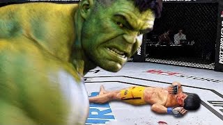 Bruce Lee vs. Hulk  - EA Sports UFC 3 - Epic Fight 🔥🐲