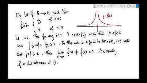 Continuous functions