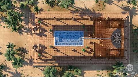 MapGuffin - Souced Sanctuary - Interior - Animated Battlemap