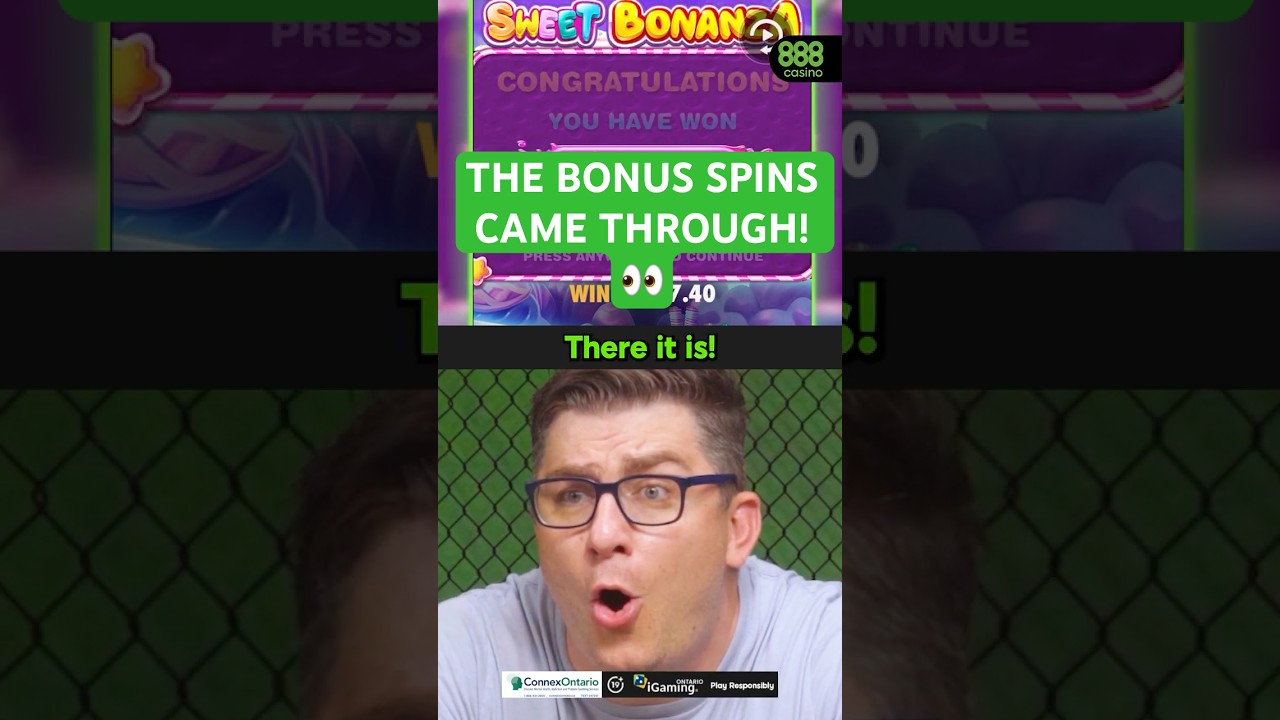 govip77 Hitting A BIG Win In The Sweet Bonanza Feature Game! ad casino slots