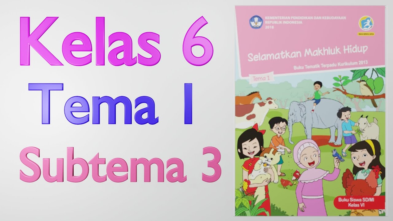 Kelas 6 Tema 1 Subtema 3 Latihan Soal Ayo Selamatkan Hewan Dan Tumbuhan Youtube