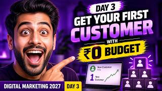 Get Your First 10 Clients with Zero Budget | Digital Marketing Masterclass