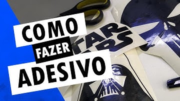 Como fazer adesivo de Vinil em uma Plotter de Recorte ou Silhouette