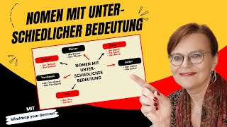 Nomen mit unterschiedlichen Bedeutungen (ab Niveau A2/B1)