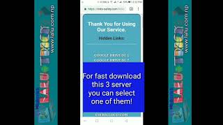 How to download some file from www.lalu.com.np