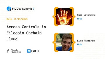 Access Controls in Filecoin Onchain Cloud