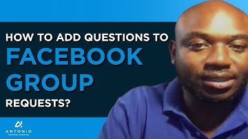 How to Add Questions to Facebook Group Requests?