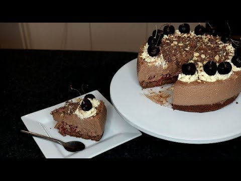 How to Make a Black Forest Cheesecake