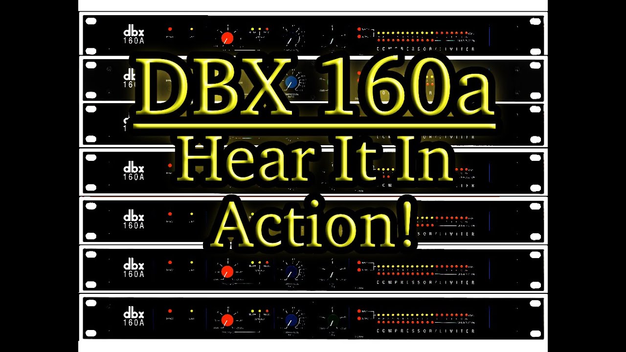 dbx 160a compressor/limiter