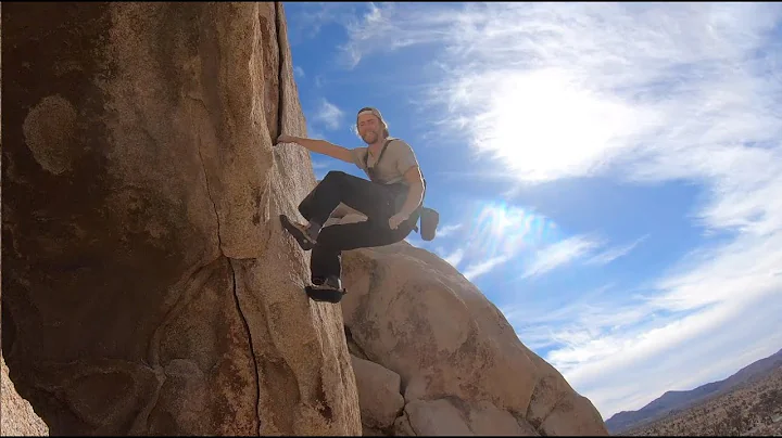 Peter Foster Free Soloing in Joshua Tree