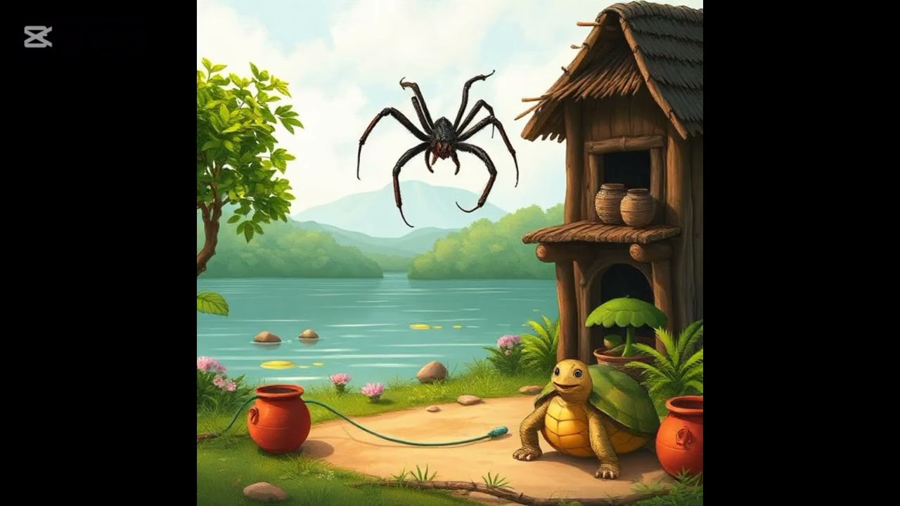 The Hungry Turtle and the Spider