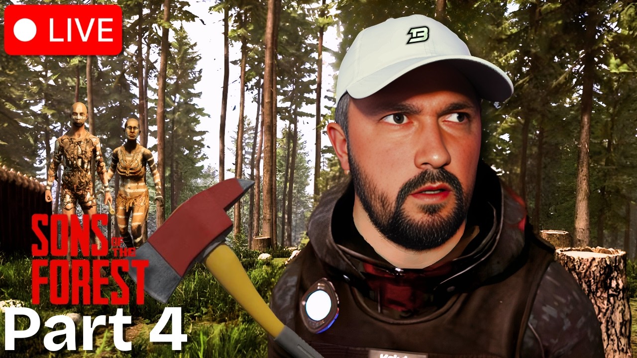 🔴🔴 LIVE | SONS OF THE FOREST - FIRST PLAYTHROUGH - PART 4! - YouTube
