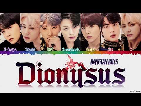 BTS- DIONYSUS LYRICS 1 HOUR LOOP NO ADS!!