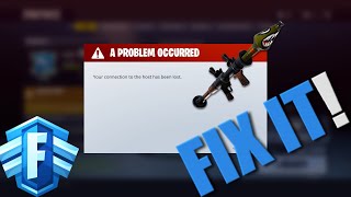 Your connection to host has been lost fortnite How to fix?